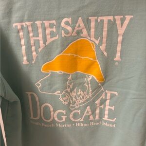 Salty Dog Hoodie Women Girls Small Pockets Hilton Head Beach Cozy Pastel